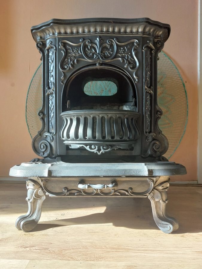 Franse salonkachel ‘poêle crapaud’, Deville Pailliette & Cie N° 122, Charleville — foto 18