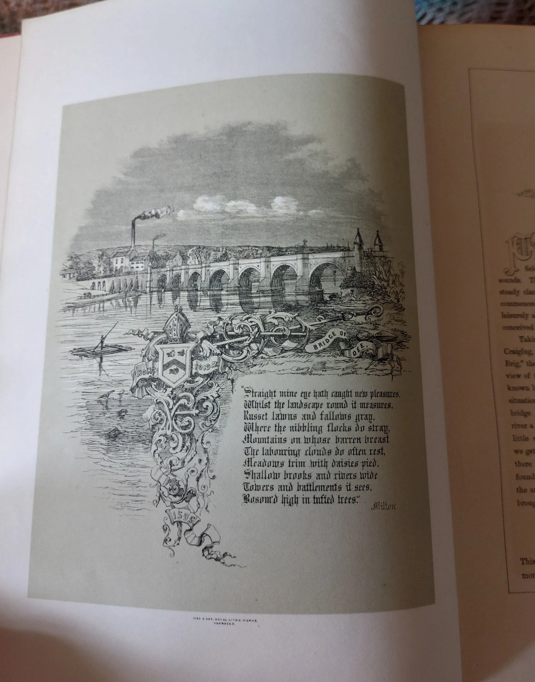 The Scenery of the Dee — Gibb & Hay, Aberdeen 1884. Genummerd exemplaar CXXII van 240 — foto 16