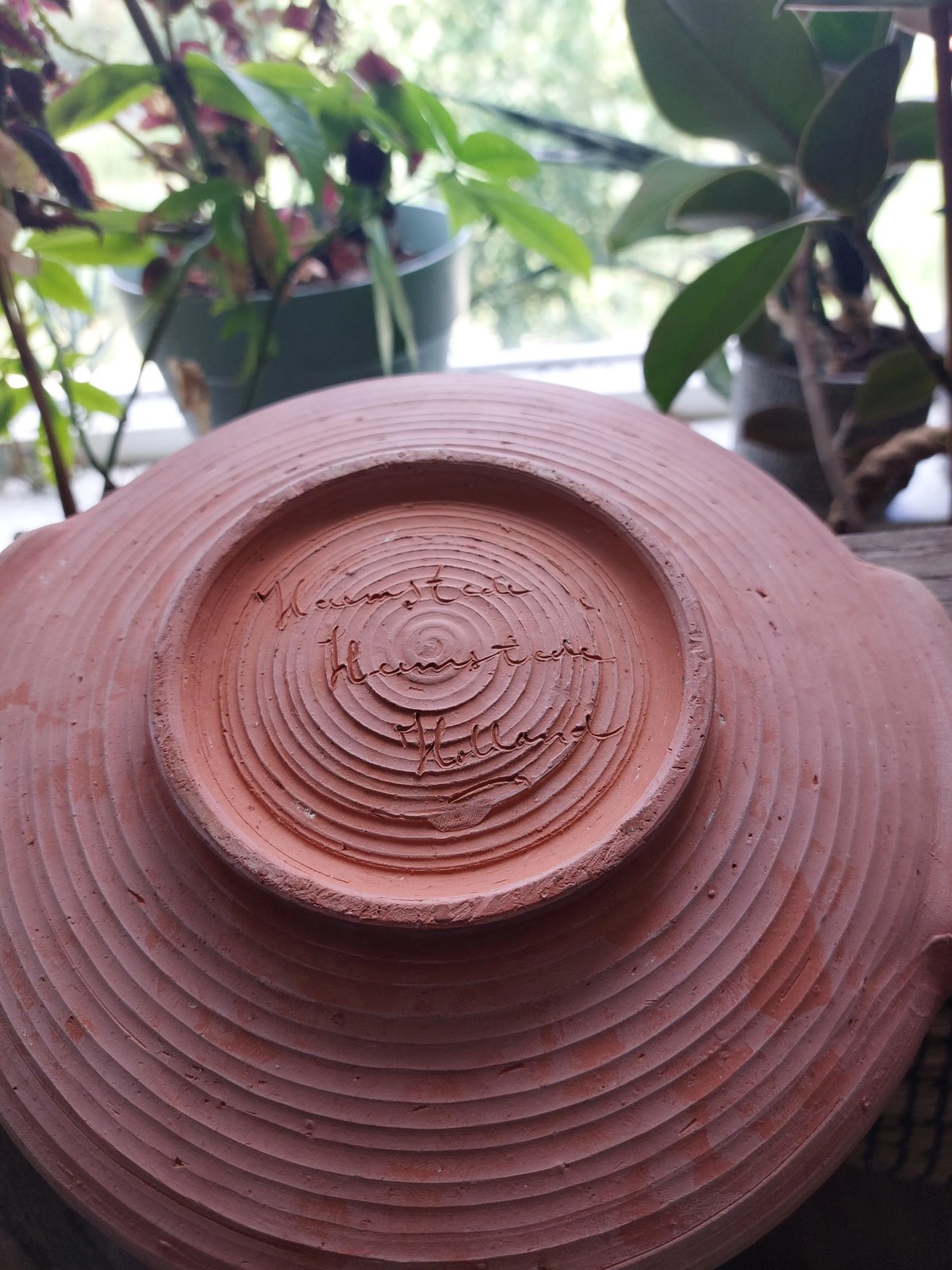 Potterij De Haemstede — 10-delige serveerset, sgraffito, jaren '50/'60 — foto 14