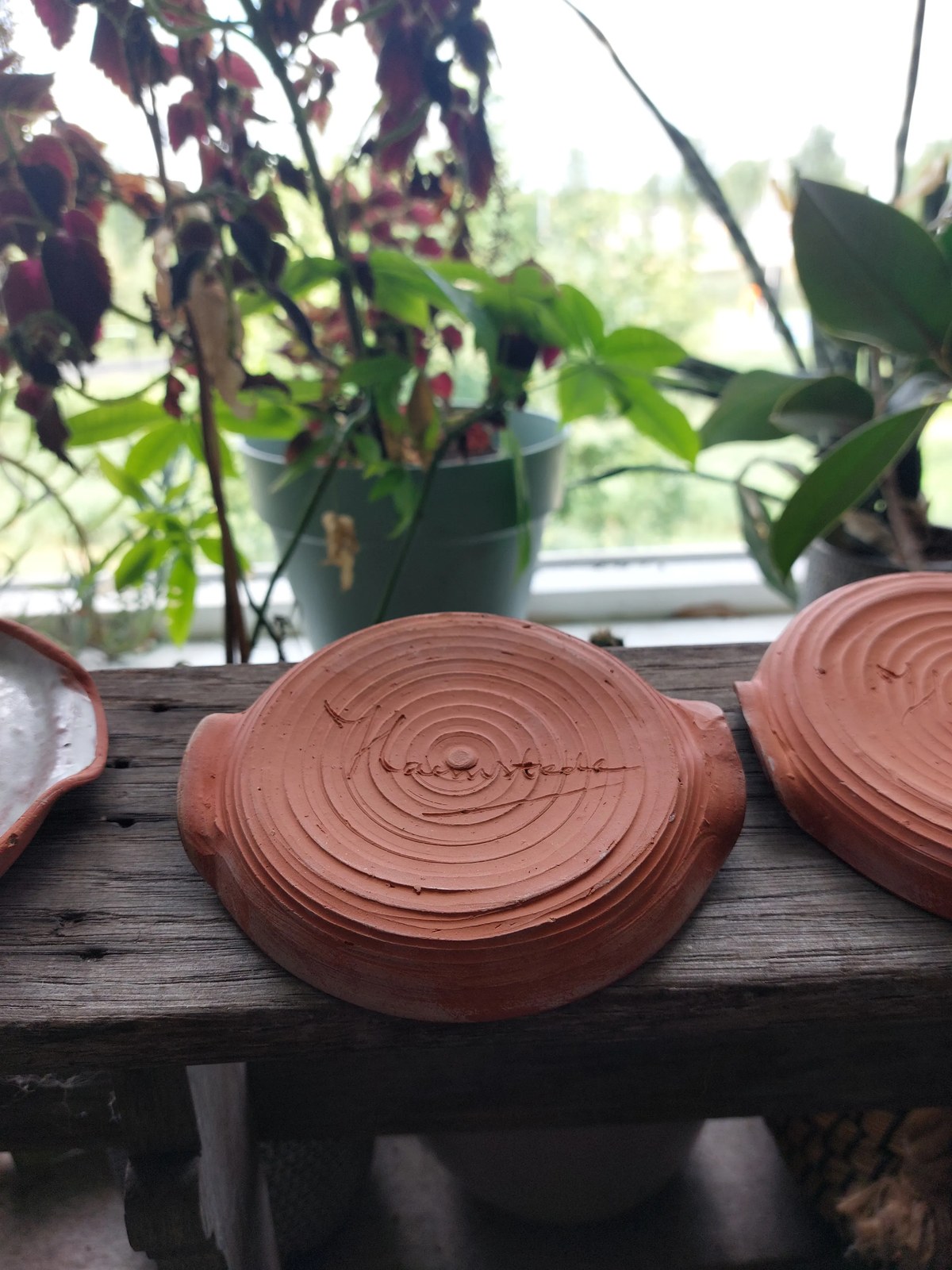 Potterij De Haemstede — 10-delige serveerset, sgraffito, jaren '50/'60 — foto 16