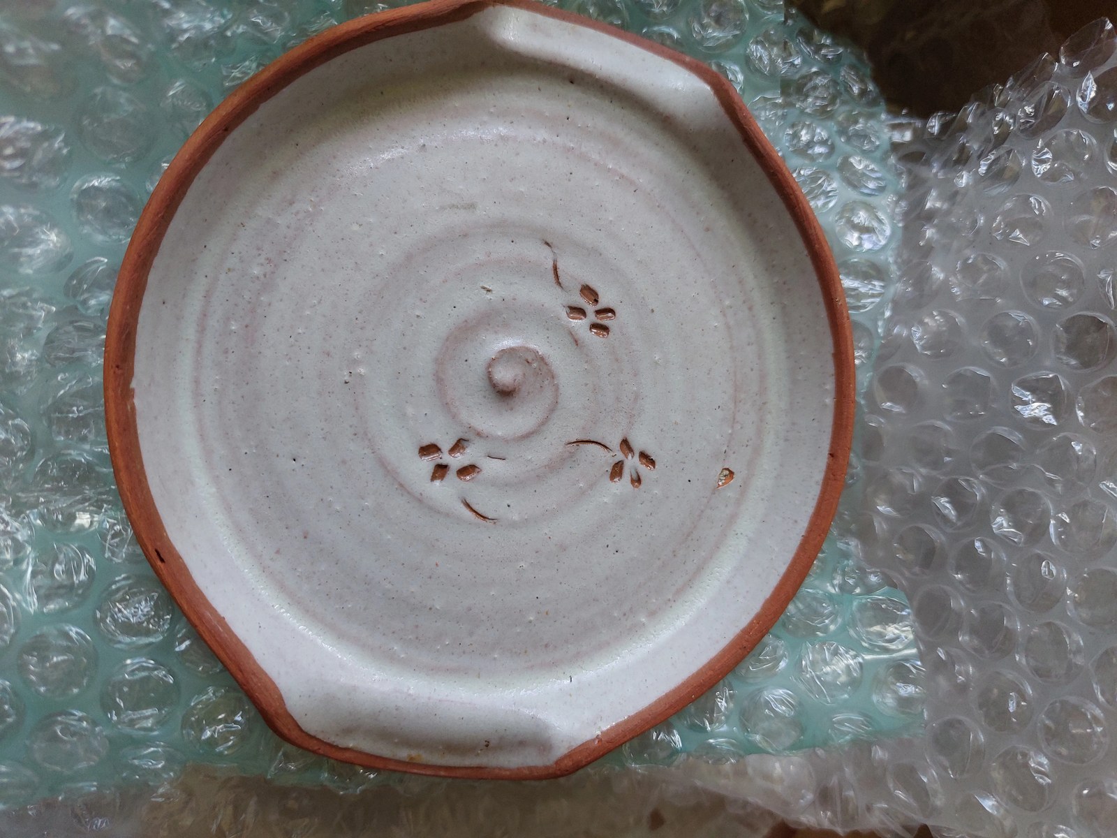 Potterij De Haemstede — 10-delige serveerset, sgraffito, jaren '50/'60 — foto 9
