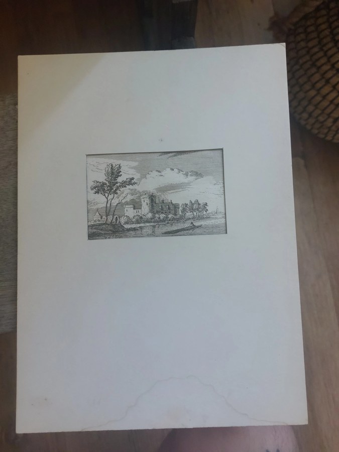 Abraham Rademaker — Kasteel van Liesvelt, kopergravure plaat 170, 1727–1733 — foto 13