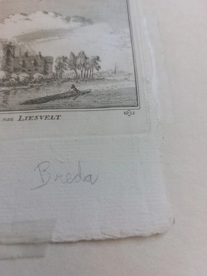 Abraham Rademaker — Kasteel van Liesvelt, kopergravure plaat 170, 1727–1733 — foto 9