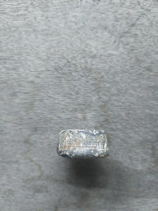 Loden blokgewicht — ¼ Troois pond, Friesland, 1711 — foto 6