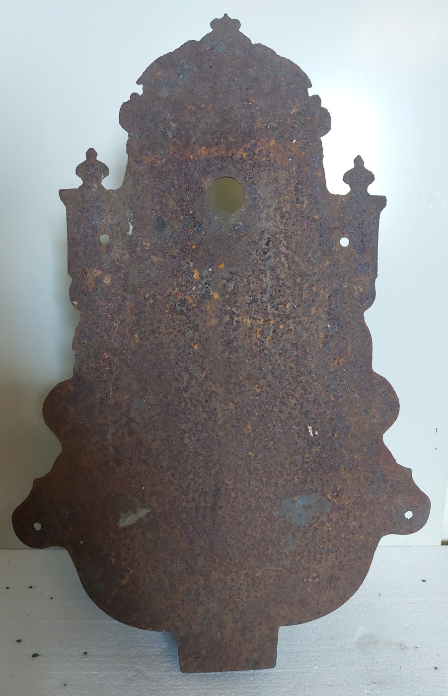 Gietijzeren wandfontein Joh. Lux & Sohn, Wenen — origineel geëmailleerd, ca. 1880–1915 — foto 14