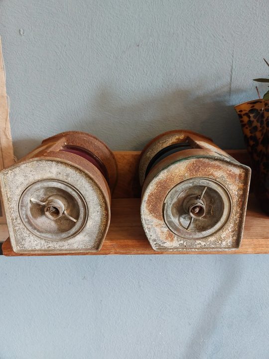 Paar scheepslampen — bakboord en stuurboord — foto 6